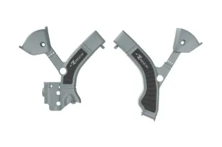 Protections de cadre RACETECH - gris/noir