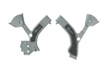 Protections de cadre RACETECH - gris/noir