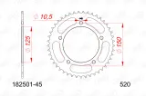 Couronne AFAM acier standard - 520