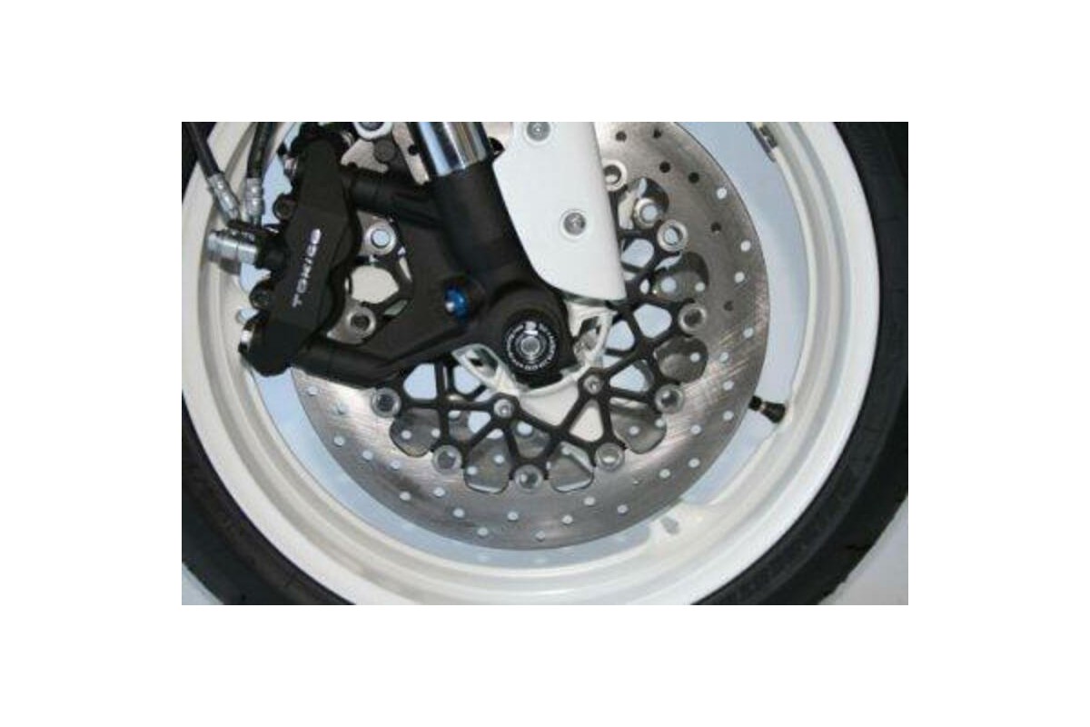 Protection de fourche R&G RACING noir Suzuki GSX-R600/750/1000