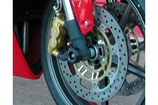 Protection de fourche R&G RACING noir Triumph Daytona/Street Triple