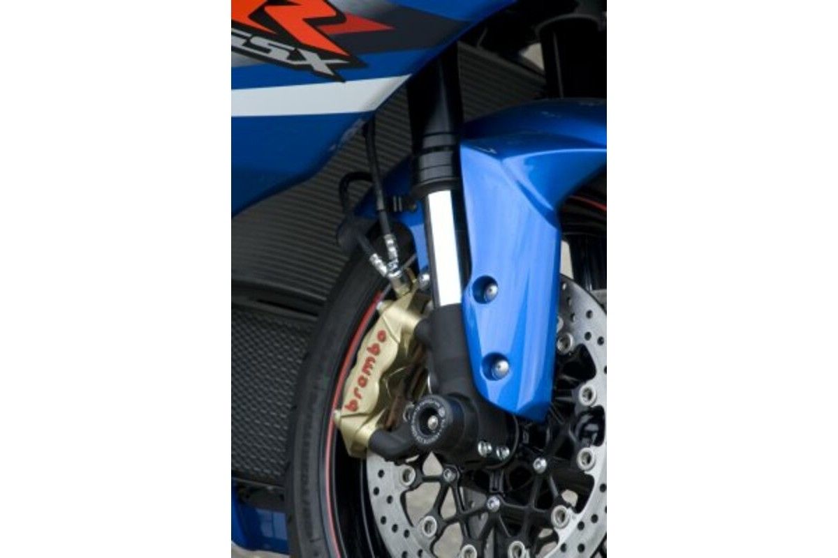 Protection de fourche R&G RACING noir Suzuki GSX-R1000/R Protection de fourche R&G RACING noir Suzuki GSX-R1000/R