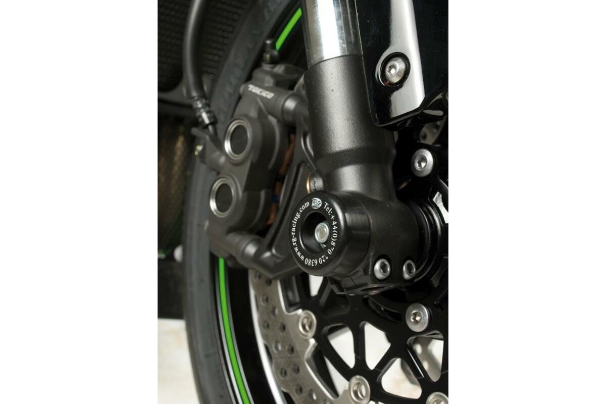 Protection de fourche R&G RACING noir Kawasaki ZX10R Protection de fourche R&G RACING noir Kawasaki ZX10R