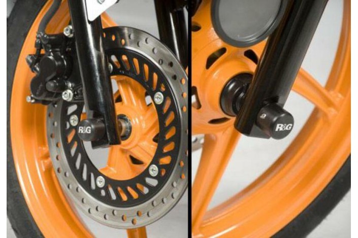 Protection de fourche R&G RACING noir Honda