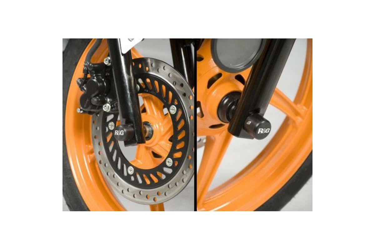 Protection de fourche R&G RACING noir Honda