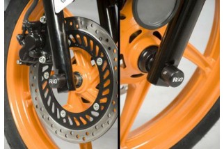 Protection de fourche R&G RACING noir Honda