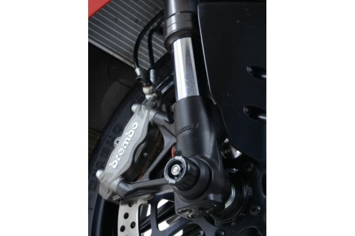 Protection de fourche R&G RACING noir Ducati 1299 Panigale