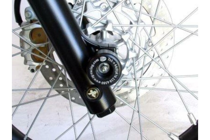 Protection de fourche R&G RACING noir Yamaha XT660R/X/Z Tenere