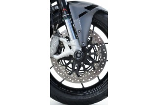Protection de fourche R&G RACING noir MV Agusta Stradale 800