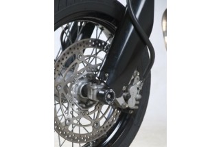 Protection de fourche R&G RACING noir Suzuki DR-Z400SM