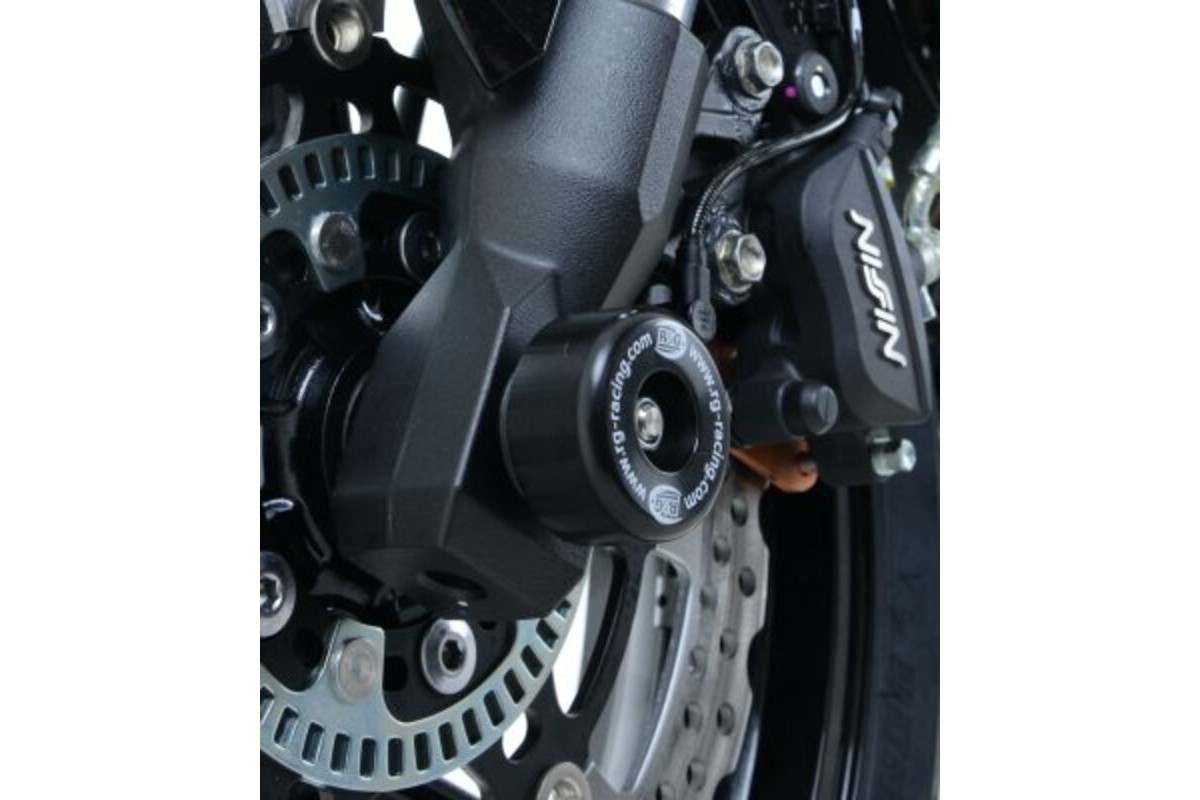 Protection de fourche noire R&G RACING Kawasaki KLE 650 VERSYS