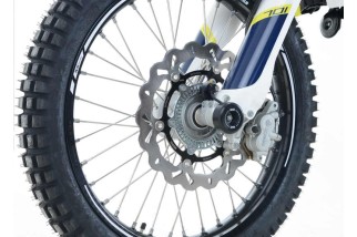 Protection de fourche R&G RACING noir Husqvarna 701 Enduro