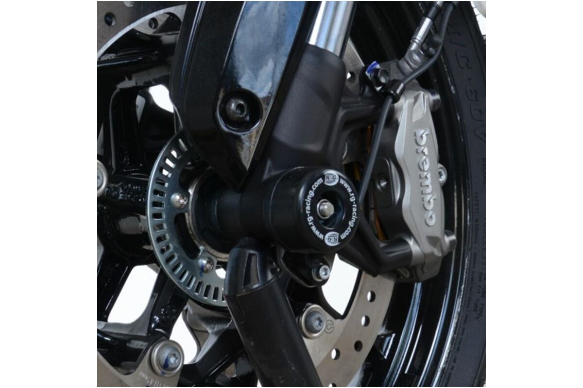 Protection de fourche R&G RACING noir Indian FTR1200/1200S