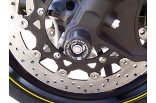 Protection de fourche R&G RACING noir Yamaha YZF-R1/R6 / T-Max 530