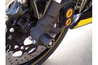 Protection de fourche R&G RACING noir Yamaha YZF-R1/R6 / T-Max 530