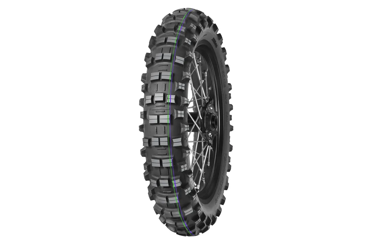 Pneu MITAS TERRA FORCE-EF 140/80-18 70R TT ULTRA LIGHT GREEN PURPLE