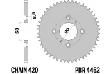 Couronne PBR acier standard 4462 - 420
