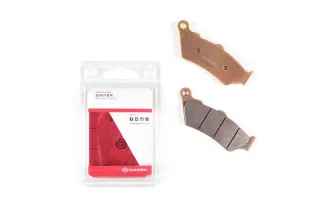 Plaquettes de frein BREMBO métal fritté - 07BB0365
