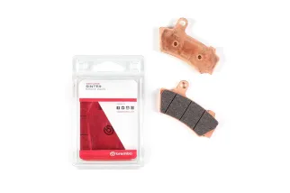 Plaquettes de frein BREMBO métal fritté - 07BB4080