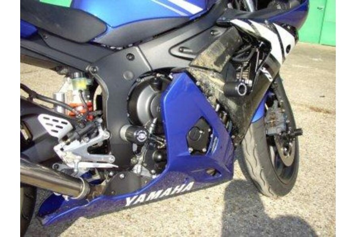 Protection de fourche R&G RACING noir Yamaha YZF-R6