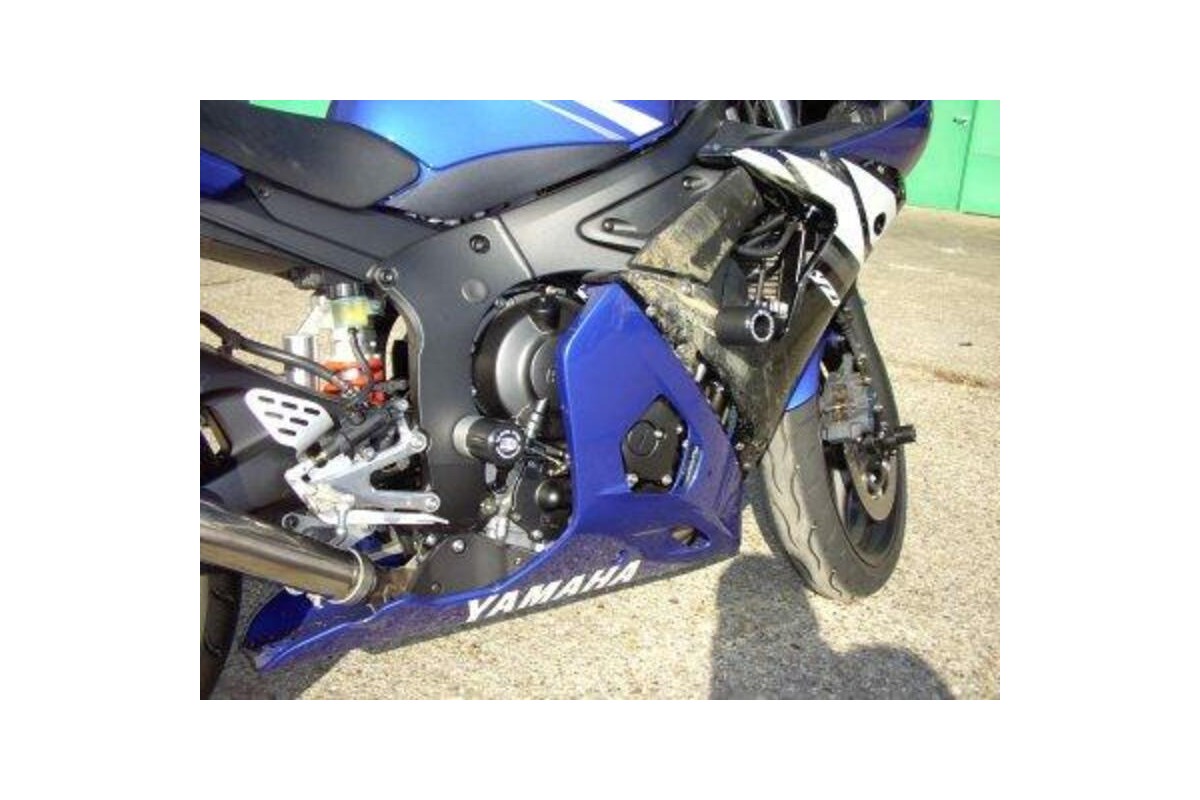 Protection de fourche R&G RACING noir Yamaha YZF-R6
