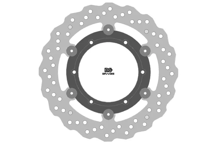 Disque de frein NG BRAKES rond flottant