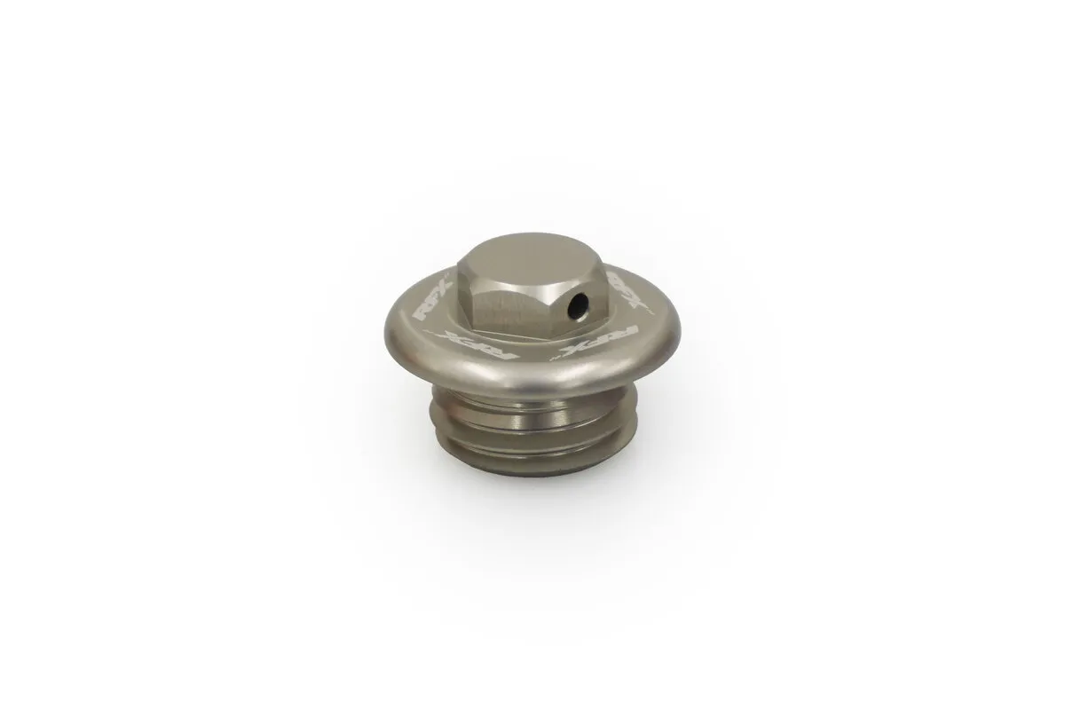 Bouchon de remplissage d'huile RFX Race - argent