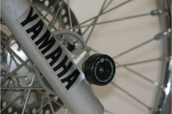 Protection de fourche R&G RACING noir Yamaha DT125X/R