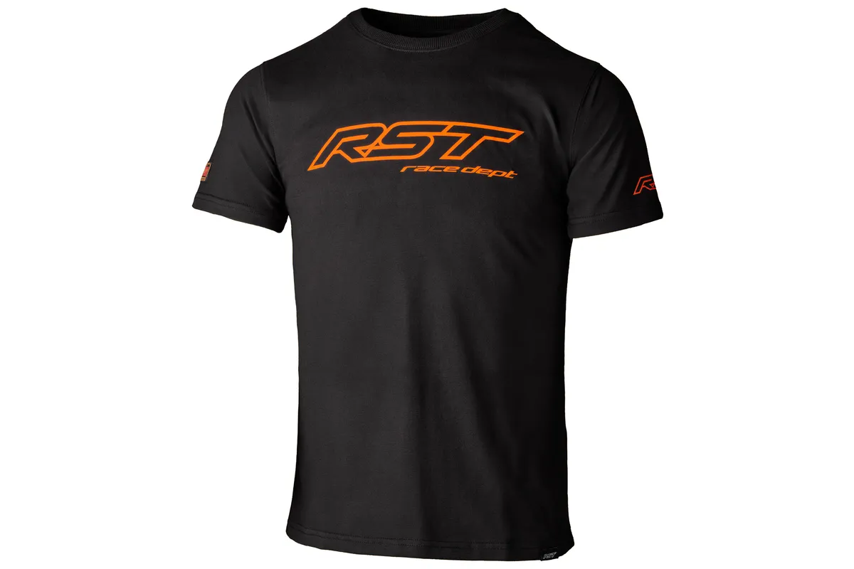 T-Shirt RST Logo Race Dept - orange fluo
