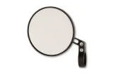 HIGHSIDER pro RETRO handlebar end mirror, short, silk matt, E-approved