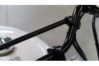 HIGHSIDER Per Handlebar Brace Cross-bar Matt Black Two-piece Clamps