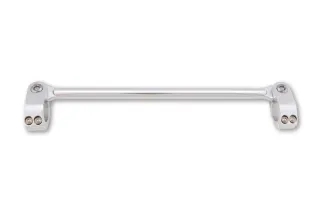 HIGHSIDER Per Handlebar Brace Cross-bar Silver Glossy Two-piece Clamps
