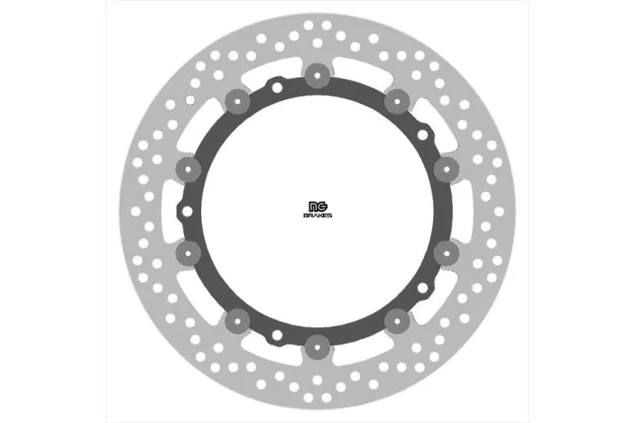 Disque de frein NG BRAKE rond flottant