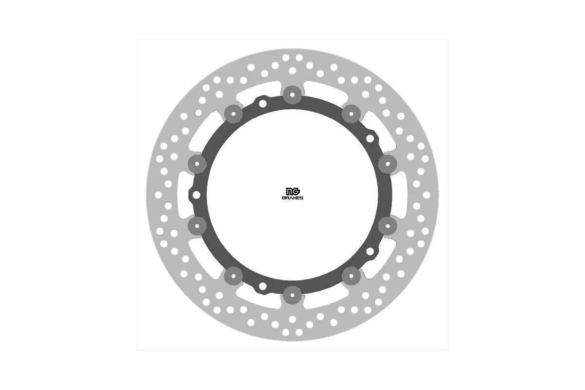 Disque de frein NG BRAKE rond flottant