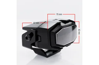 HIGHSIDER pro LED Fog light FT14-FOG, black, e-marked