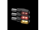 HIGHSIDER Ventura-X Led Taillight/Indicator, Black, Smoke