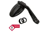 HIGHSIDER smart Handlebar end mirror FERRARA, with milled grooves