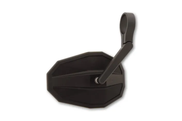 HIGHSIDER smart STRAIGHT handlebar end mirror, short
