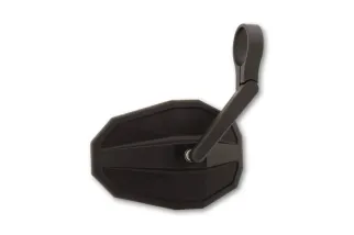 HIGHSIDER smart STRAIGHT handlebar end mirror, short