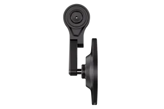 HIGHSIDER Conero-XS Evo Short Handlebar End Mirror, Black