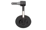 HIGHSIDER Conero Black Edition Bar End Mirror w. LED Indicator