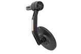 HIGHSIDER Conero Black Edition Bar End Mirror w. LED Indicator
