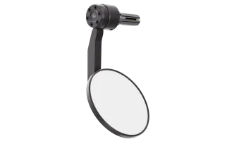 HIGHSIDER Conero Black Edition Bar End Mirror w. LED Indicator