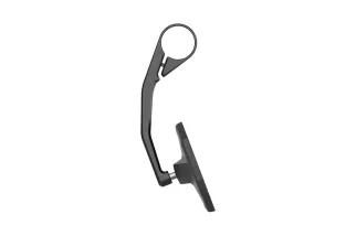 HIGHSIDER smart STRAIGHT handlebar end mirror, long