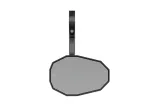 HIGHSIDER smart STRAIGHT handlebar end mirror, long