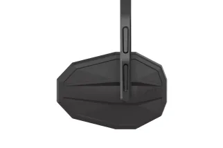HIGHSIDER smart STRAIGHT handlebar end mirror, long