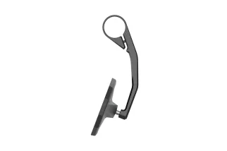 HIGHSIDER smart STRAIGHT handlebar end mirror, long