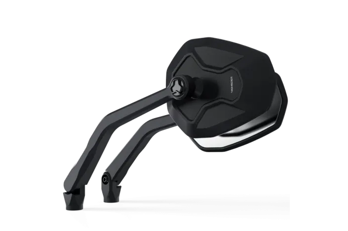HIGHSIDER Ventura-RS Mirror, Black, E-marked, Pair
