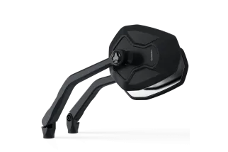 HIGHSIDER Ventura-RS Mirror, Black, E-marked, Pair