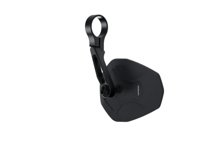 HIGHSIDER Ventura-RS Handlebar End Mirror, Short, Black